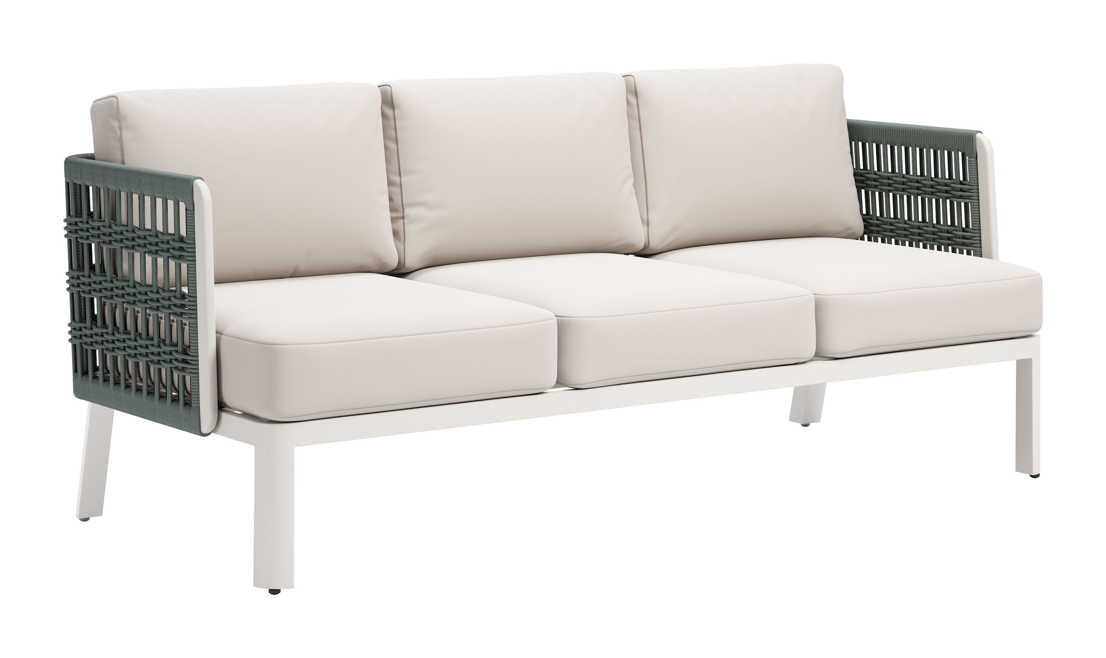 Zuo Modern Bridgehampton Sofa in White