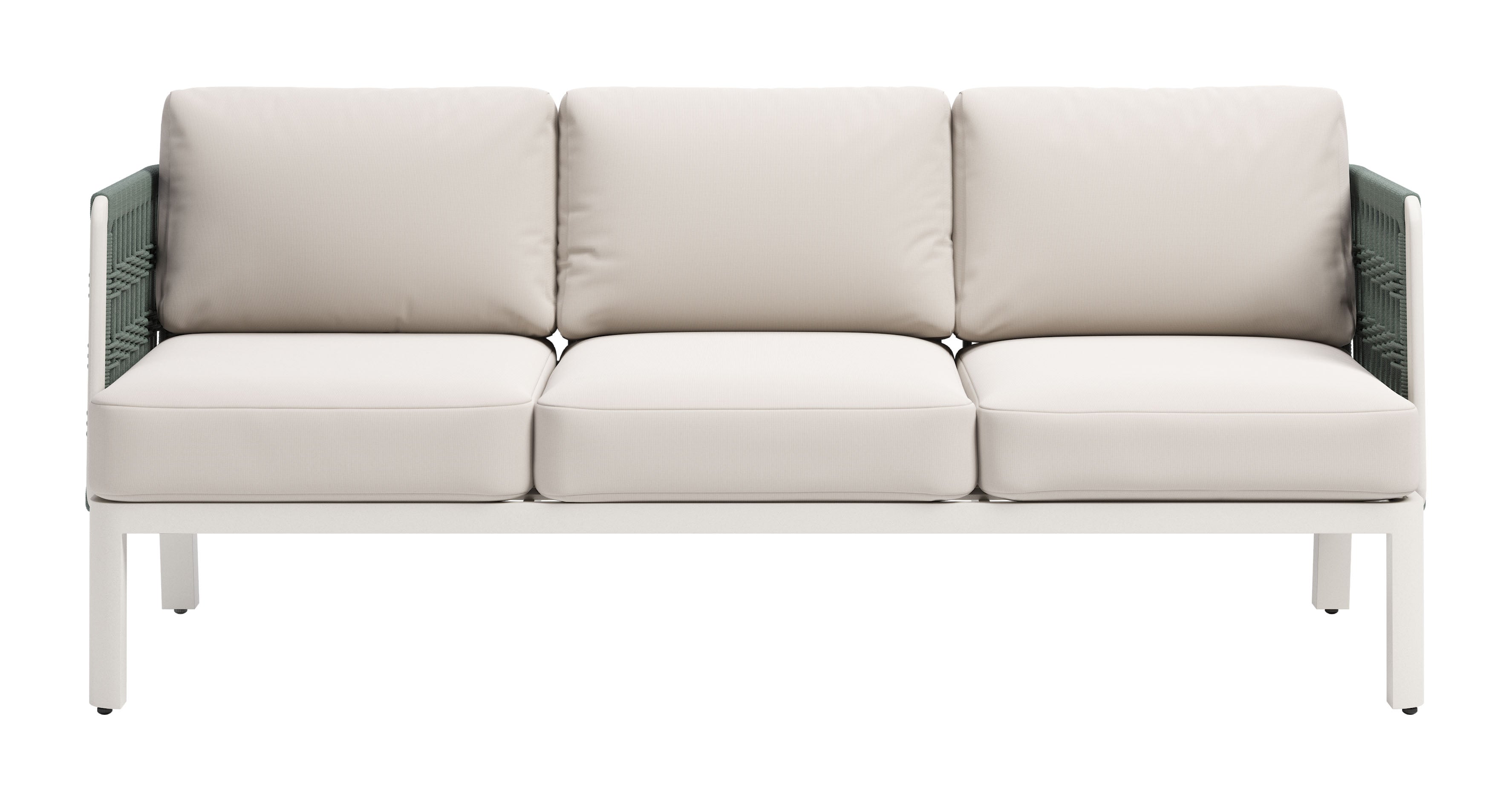 Zuo Modern Bridgehampton Sofa in White