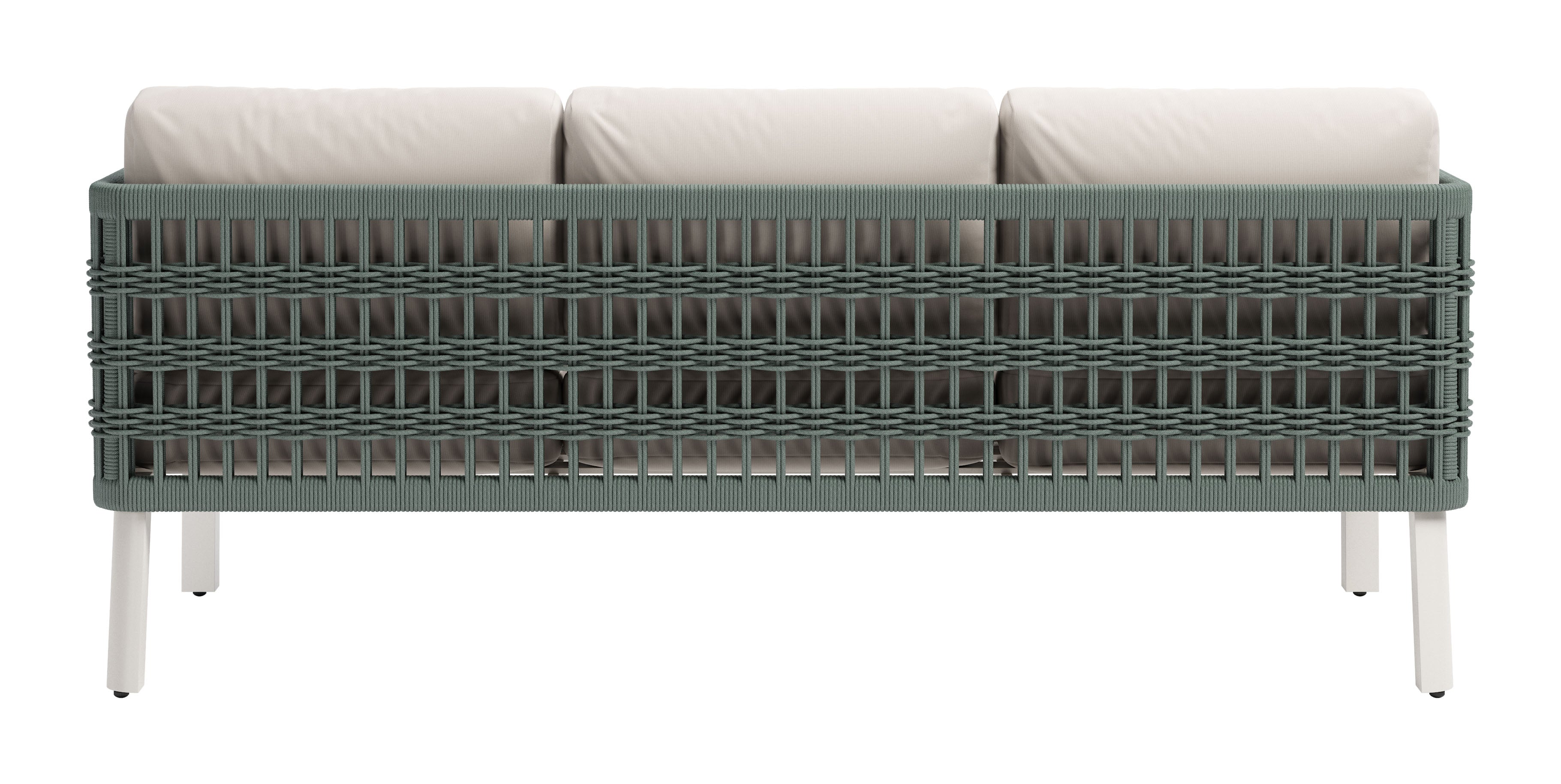 Zuo Modern Bridgehampton Sofa in White