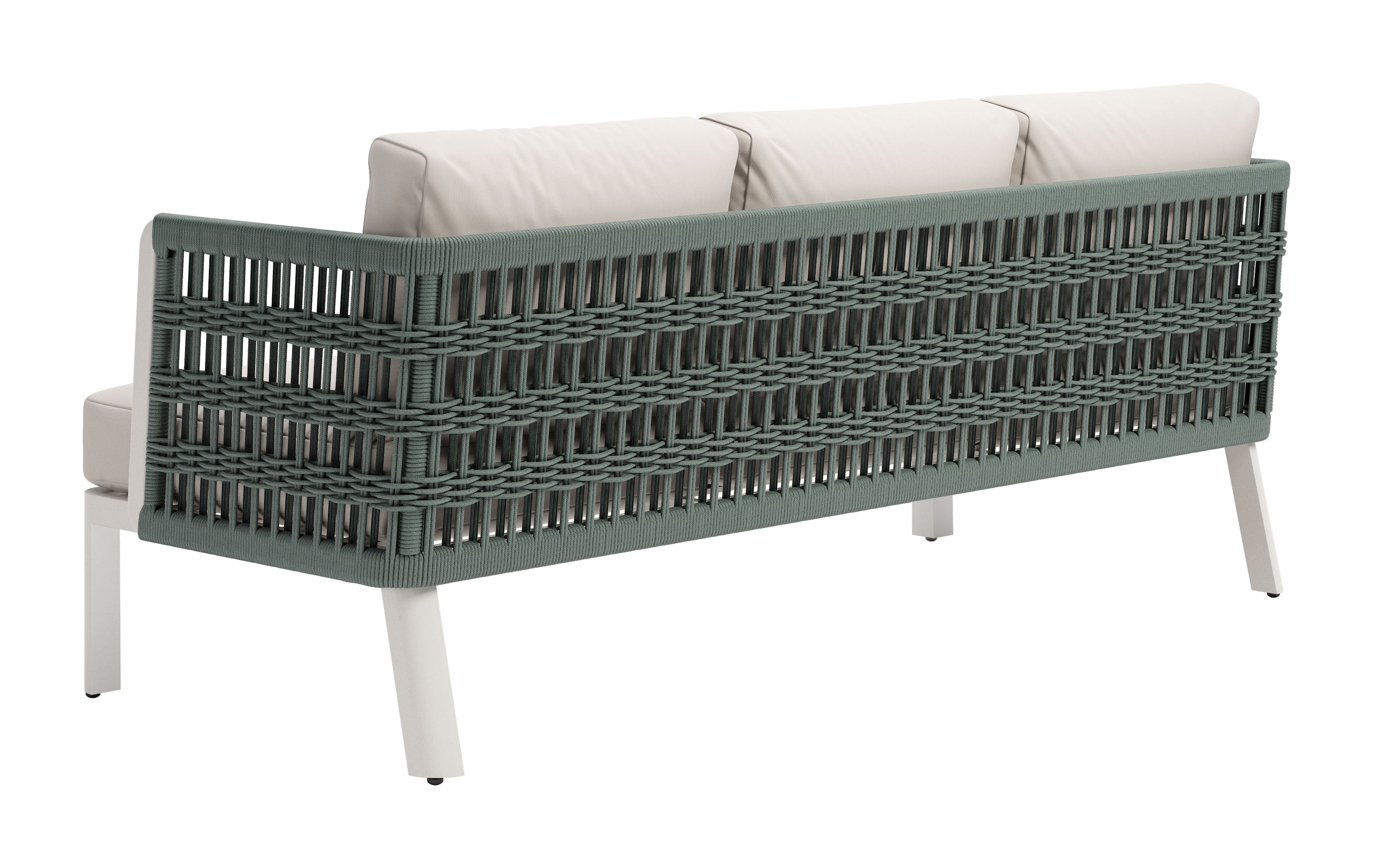 Zuo Modern Bridgehampton Sofa in White
