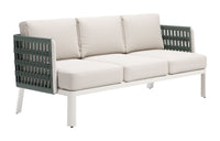 Zuo Modern Bridgehampton Sofa in White
