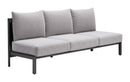 Zuo Modern Horizon Sofa in Gray