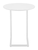 Zuo Modern Noga End Table in White/Black