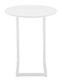 Zuo Modern Noga End Table in White/Black