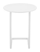 Zuo Modern Noga End Table in White/Black