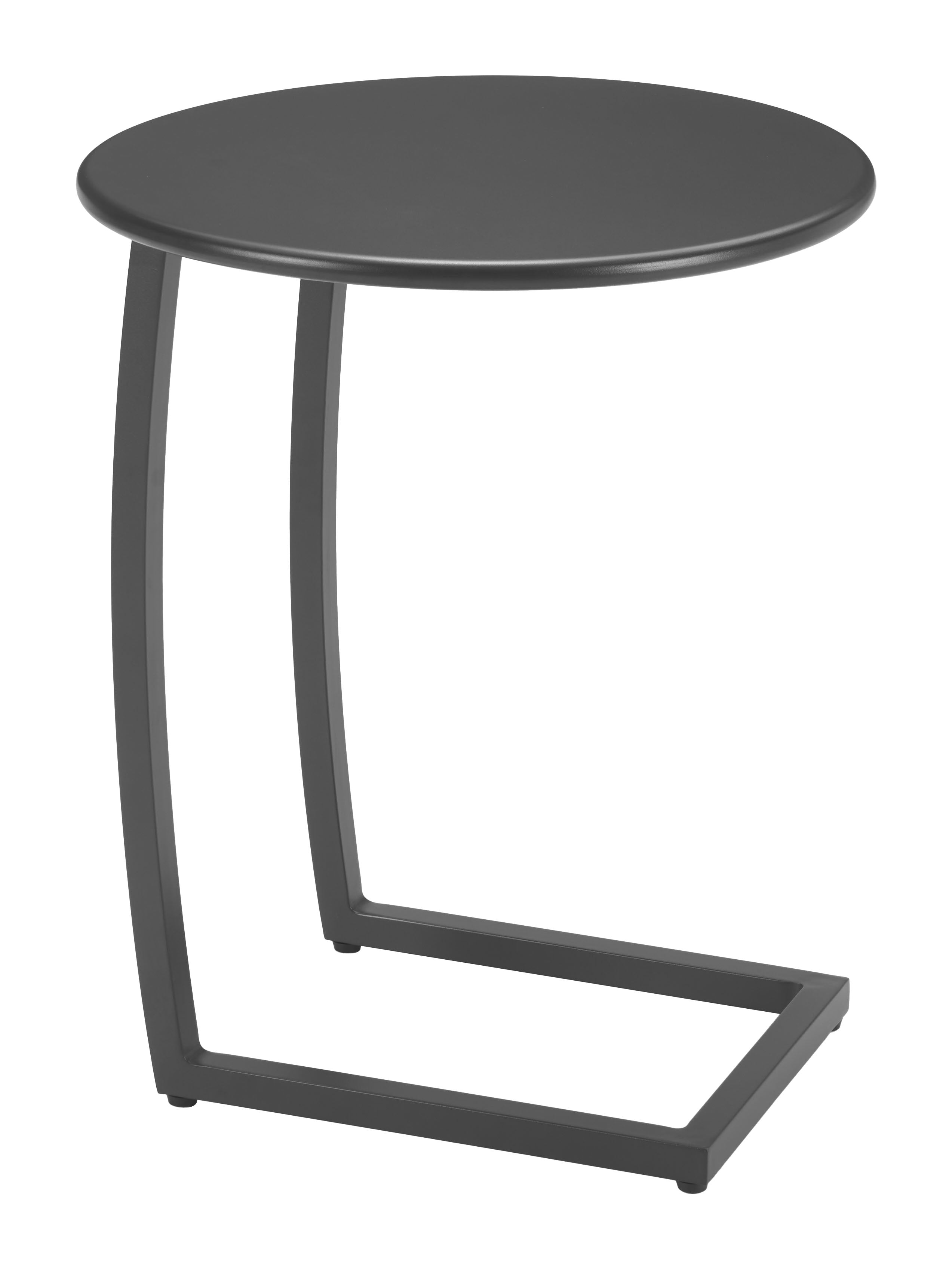 Zuo Modern Noga End Table in White/Black