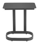Zuo Modern Friss End Table in White/Black