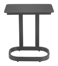 Zuo Modern Friss End Table in White/Black