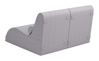 Zuo Modern Luanda Lounge Chair Gray