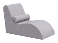 Zuo Modern Luanda Lounge Chair Gray
