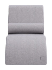 Zuo Modern Luanda Lounge Chair Gray