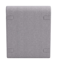 Zuo Modern Luanda Lounge Chair Gray