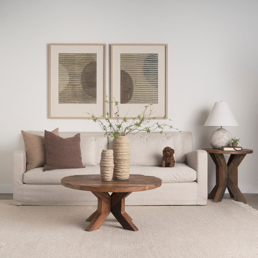 Mercana Heidi Reclaimed Brown Wooden Coffee Table
