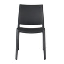 Lagoon Sensilla Blue/Grey/Dark Grey/Red/Fushia/Green/White/Gold/Orange Stack-able Dinning Chair 4 Pcs Set