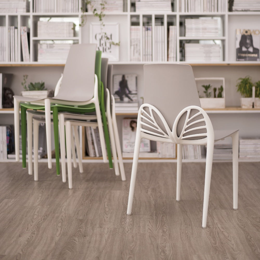 Lagoon Furniture Papillon Stylish Dinning Chair - Pale Blue/Grey/Light Llilac/Mint/Marigold 4 Pcs Set