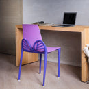Lagoon Furniture Papillon Stylish Dinning Chair - Pale Blue/Grey/Light Llilac/Mint/Marigold 4 Pcs Set