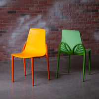 Lagoon Furniture Papillon Stylish Dinning Chair - Pale Blue/Grey/Light Llilac/Mint/Marigold 4 Pcs Set