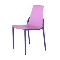 Lagoon Furniture Papillon Stylish Dinning Chair - Pale Blue/Grey/Light Llilac/Mint/Marigold 4 Pcs Set