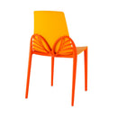 Lagoon Furniture Papillon Stylish Dinning Chair - Pale Blue/Grey/Light Llilac/Mint/Marigold 4 Pcs Set