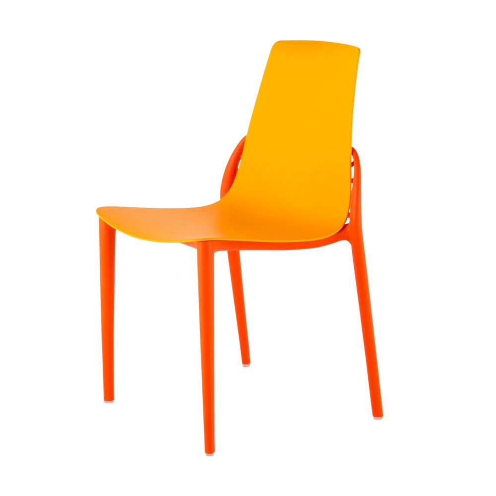 Lagoon Furniture Papillon Stylish Dinning Chair - Pale Blue/Grey/Light Llilac/Mint/Marigold 4 Pcs Set
