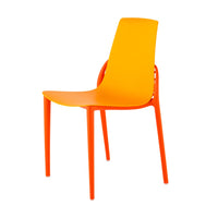 Lagoon Furniture Papillon Stylish Dinning Chair - Pale Blue/Grey/Light Llilac/Mint/Marigold 4 Pcs Set