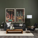 Mercana Ricciardo Black Leather Wrapped Three Seater Sofa 82.5L x 38.5W x 26.5H