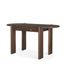 Mercana Sohan Dark Brown Elm Wood Oblong Desk