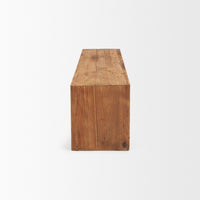 Mercana Tahira Rectangular Recycled Wooden Bench