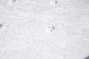 Lagoon Chloe Garden Table With White Stand (ø90cm, 35.4") 1 Pc / Set