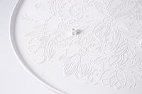 Lagoon Chloe Garden Table With White Stand (ø90cm, 35.4") 1 Pc / Set