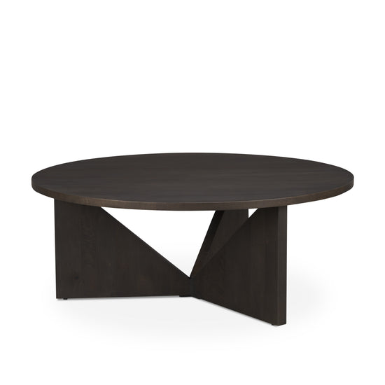 Mercana Tarro Brown Wood With Triangle Legs Coffee Table