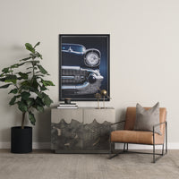 Mercana Roxdale Acid Washed Iron Metal Accent Cabinet