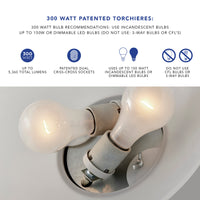 Adesso Alta 300W Torchiere