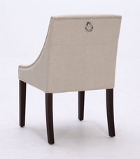 Sunpan Lucille Dining Chair - Linen