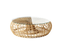 Cane-Line Nest Footstool/Coffee Table - Large