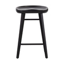 Sunpan Dominic Counter Stool in Black / Walnut / Light Oak