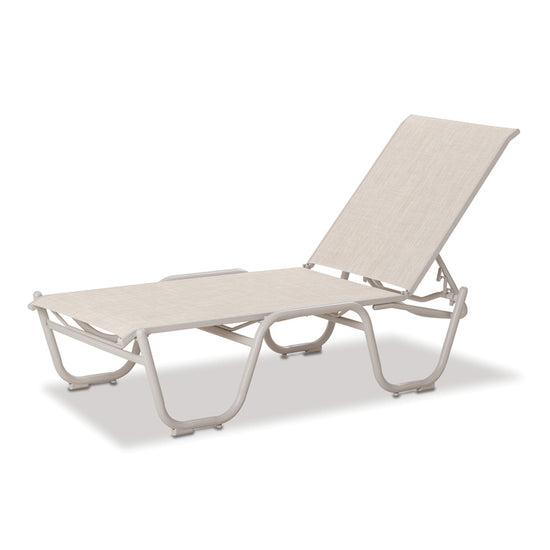 Telescope Casual Gardenella Sling 16" Four Postion Stacking Lay Flat Armless Chaise