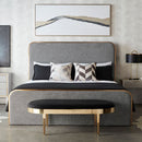 Sunpan Jolie Bench - Black Sky