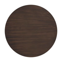 Sunpan Diaz Coffee Table in Grey-Wood Grain Brown / Marble-Look Antique Brass