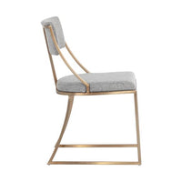 Sunpan Makena Dining Chair Monument Oatmeal / Pebble
