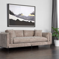 Sunpan Josie Sofa in Nepal Cashew / Nepal Pebble