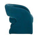 Sunpan Rosalia Lounge Chair Meg Rust / Mina Light Grey-Meg Ash / Timeless Teal