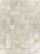Exquisite Rugs Natural Hide Cowhide Silver Area Rug