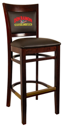 H&D Seating Sloan Barstool with Customized Embroidery
