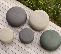 Cane-Line Soft Rope Circle Footstool Small - Conic