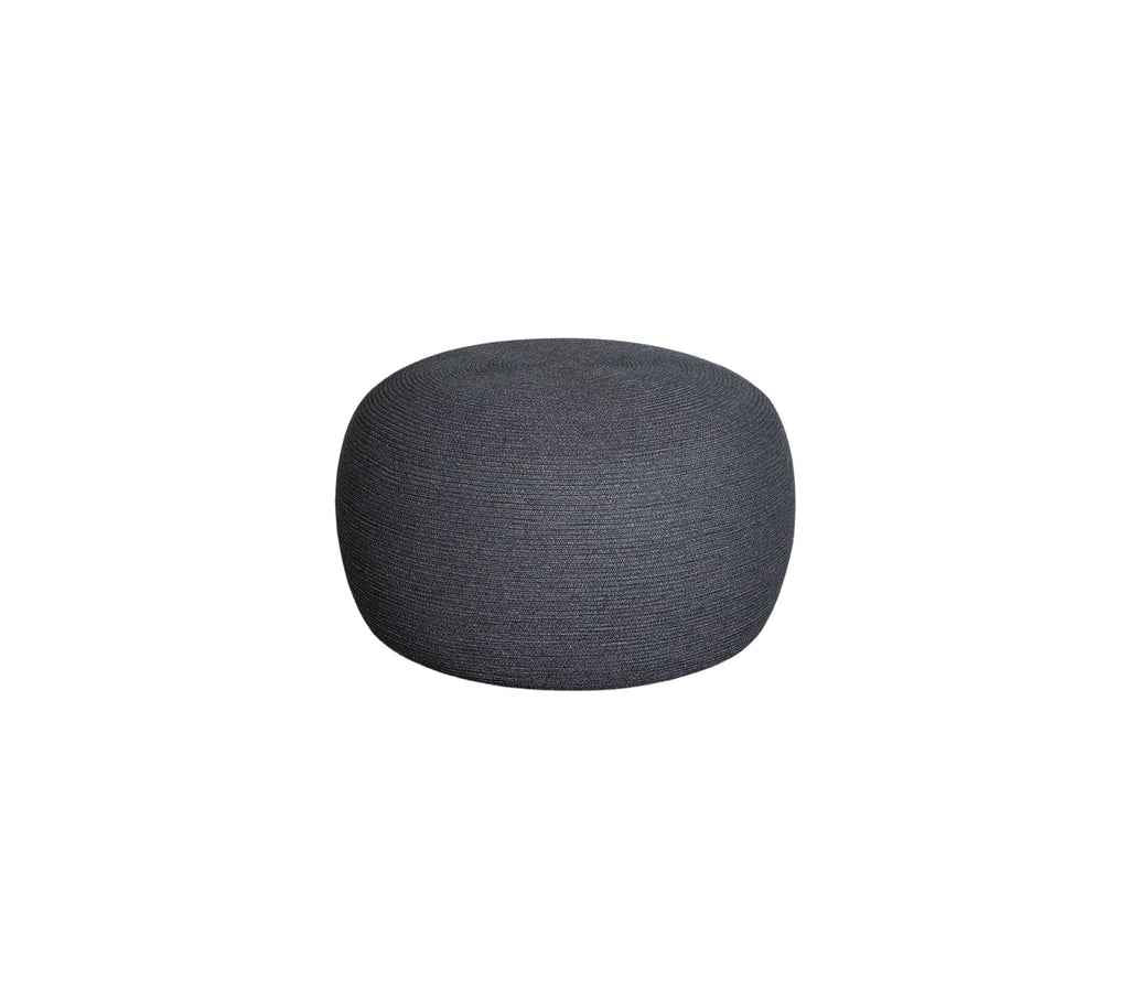 Cane-Line Circle Footstool Large, Round - Soft Rope