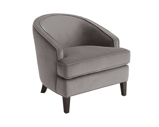 Sunpan Coleman Lounge Chair in Portsmouth Grey
