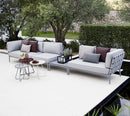Cane-Line Conic Single Seater Module Incl. Light Grey AirTouch Cushion Set