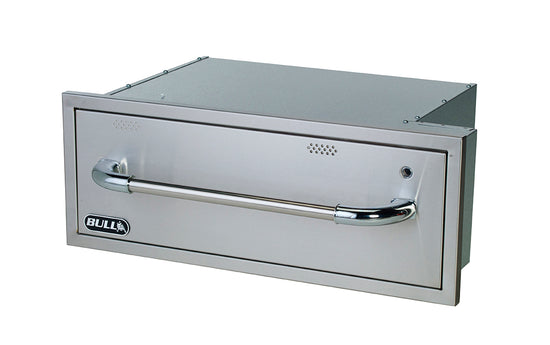 Bull BBQ Warming Drawer - Stainless Steel