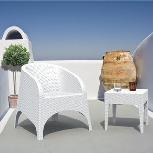 Compamia Miami Square Resin Side Table